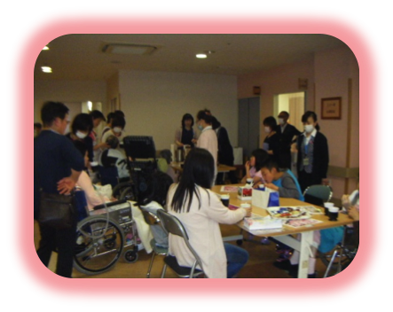 賑やかになり職員も満足です