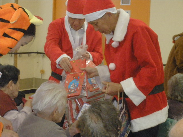 介護施設クリスマス会