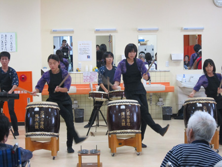 浜北北浜中学校「竜神太鼓部」