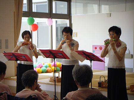 オカリナコンサートがありました