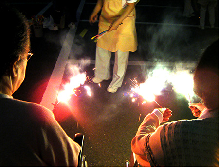 3階病棟花火・夏祭り